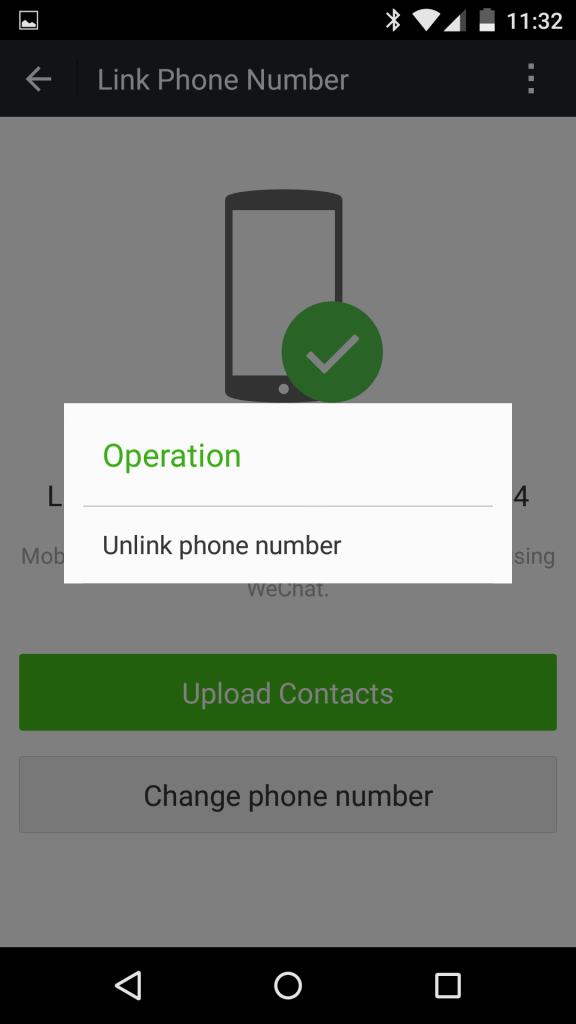 does wechat windows require a phone number