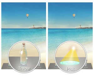 WeChat drift bottle feature